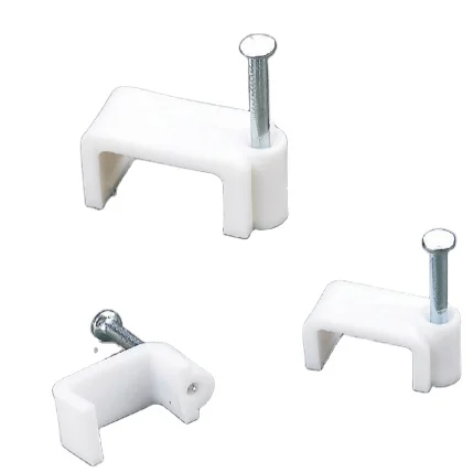 2.5MM Round Nylon Flat Square Cable Clips