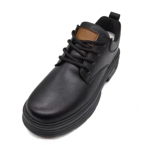 2026 Unisex Microfiber Material Dress Shoes Hot Sale Anti-Slip Kitchen Formal Shoes with Closed Toe for Autumn Season