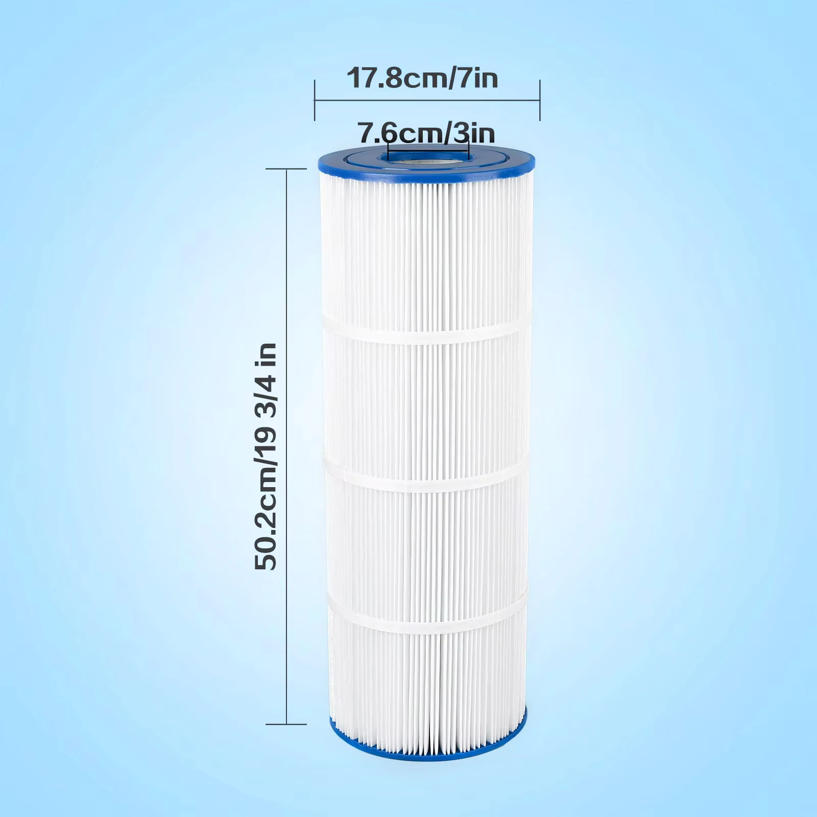 10 Micron Reusable Swimming Pool Filter Cartridge for Industrial Water Purifiers and Water Desalination