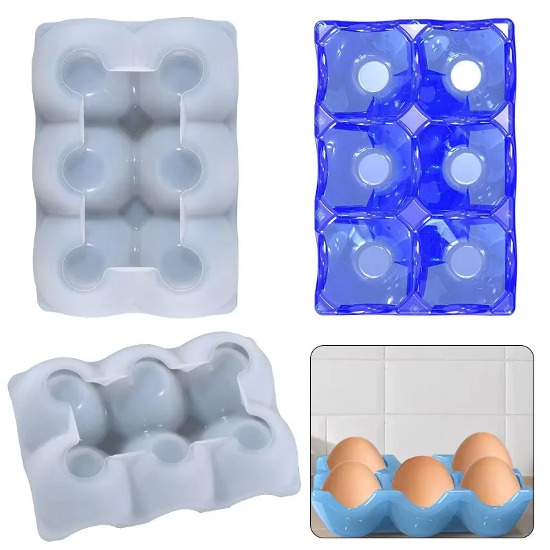 Dripping Glue Mold Creative Egg Tray Egg Storage Item Silicone Mold, Handmade to Create Egg Storage Tray supplier