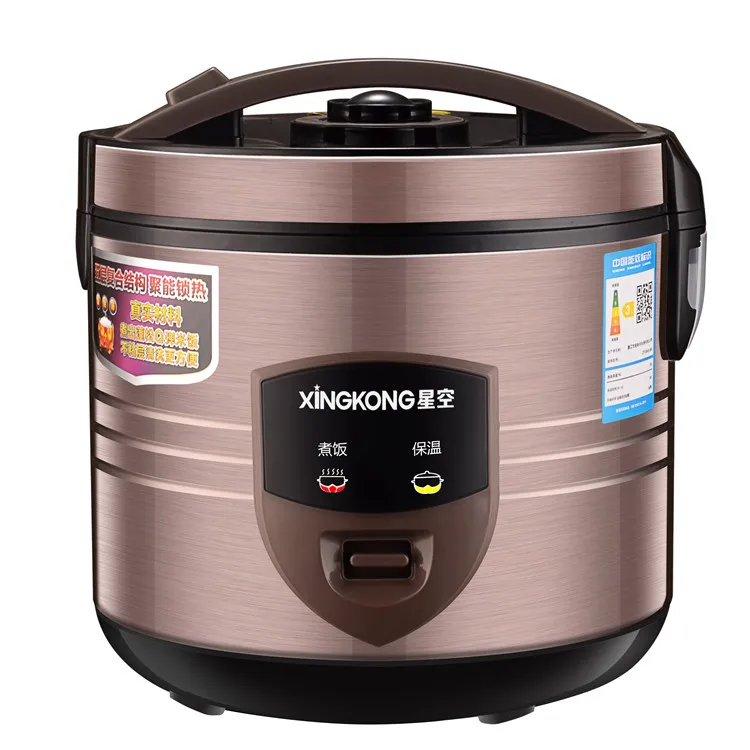
New arrival OEM 3L big size LED display black flashing kitchen electric rice cooker with factory prices 