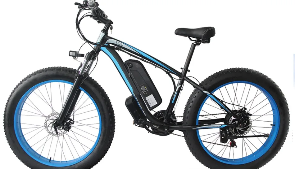 7 Speed Electric Mountain Bike   Aluminum Frame 2000w 48v 23ah Electric 