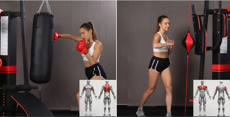 Профессиональный multi 3 станции коммерческих мульти тренажерный зал дома станция мульти оборудование для тренажерного зала