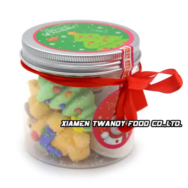 Christmas Santa Claus Tree Shape Marshmallow Gummy Candy