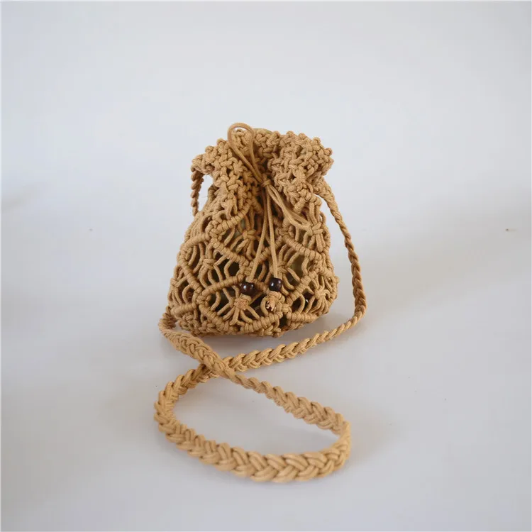 Shop Our New Fashion Mini Crochet Purse Bucket Bag