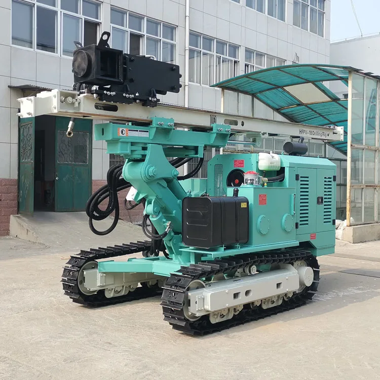 Гидравлический сваечный привод Crawler DTH Hammer для установки солнечных панелей
