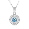 Zircon 8.5*5mm*1pcs White Gold Plated