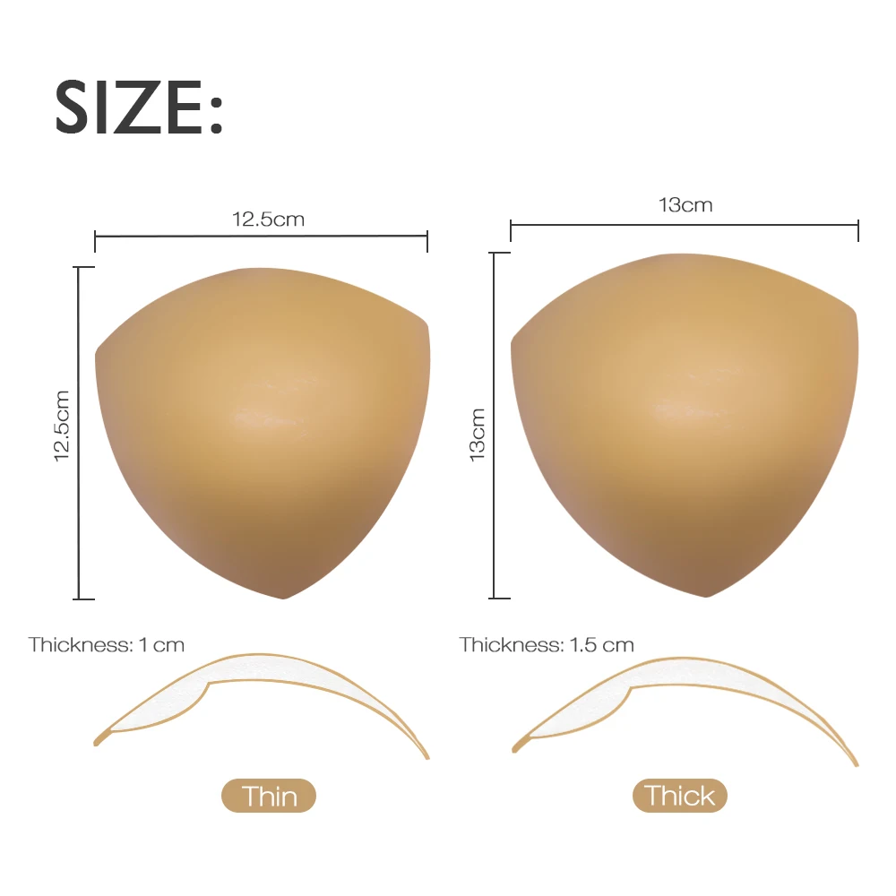 Reusable Silicone Adhesive Push Up Bra Double Sided Sticky Padded Bra
