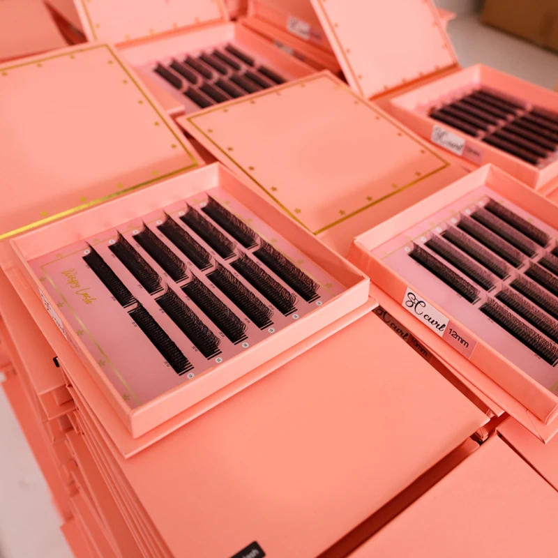 
Премиум индивидуальное классическое наращивание синтетических ресниц корейское шелковое наращивание ресниц 