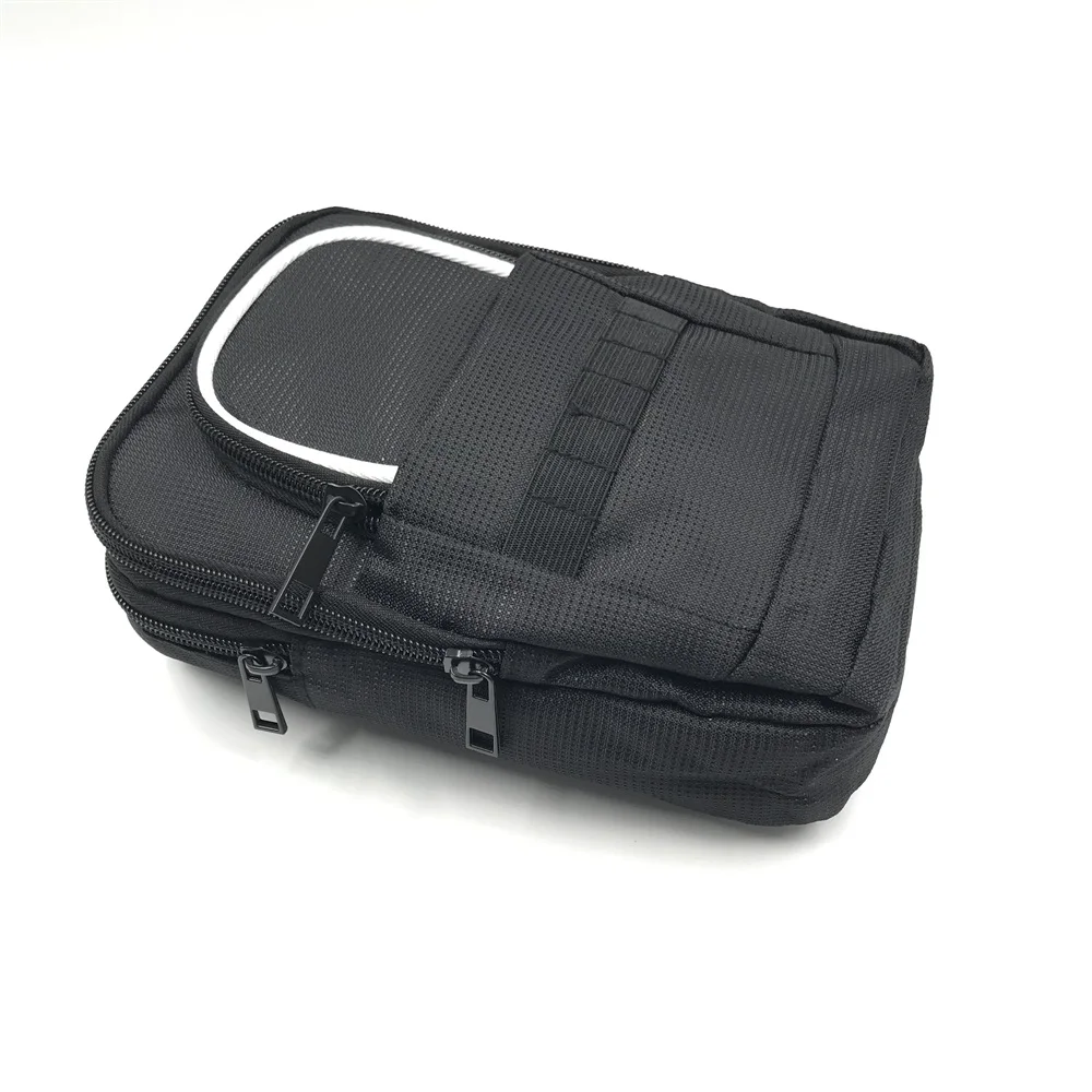 Golf Ball Bag Pouch with Front Tee Holder with Clip for Golf