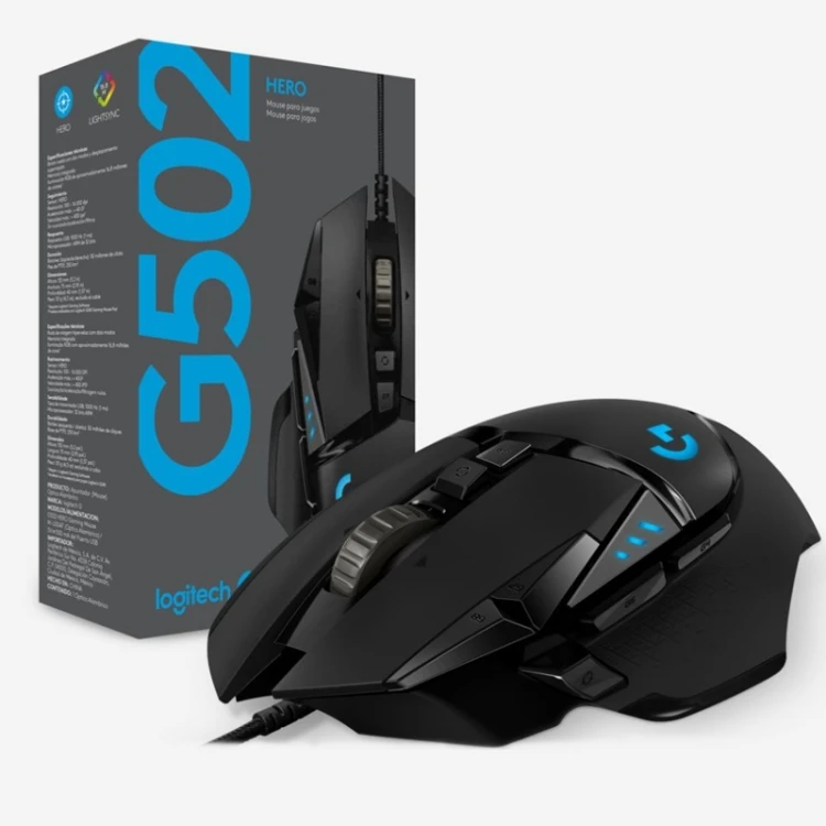 【11ボタン】Logitech G502 HERO ゲーミングマウス 有線 楽天市場】Logicool G ゲーミングマウス 有線 G502 HEROセンサー