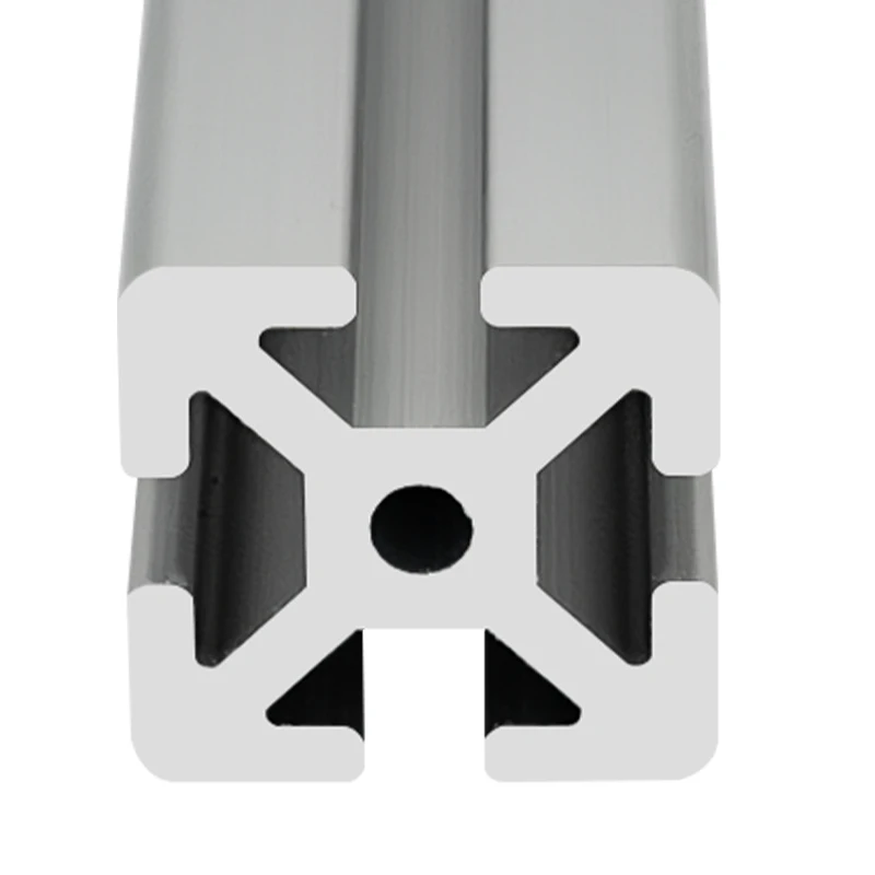 Industrial Aluminum Assembly Line Profile 4040 Extruded Aluminum Workbench Frame Cutting Services Industrial Offered supplier