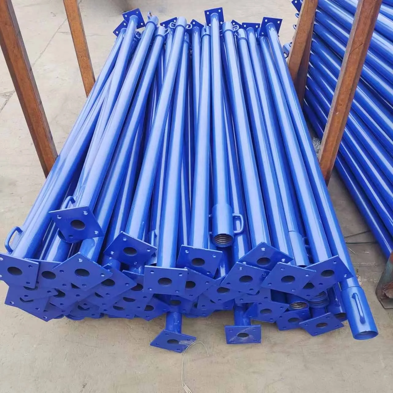 Modern Design Adjustable Steel Props for Construction Scaffold Poles Used for Scaffolding System Building Materials