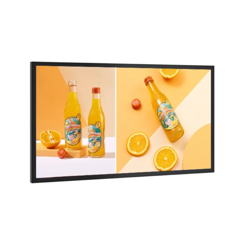 ecrane digitale și panouri de afișare cu montare pe perete, 10,1; 12,1; 13,3; 15,6; 17,3; 21,5; 23,8 și 27 inch, cu sistem Android, 2K/4K, luminositate 300–700 nit