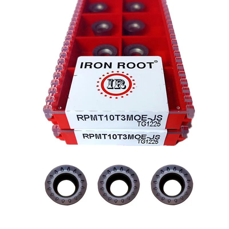 Set Di 10 Inserti In Carburo RPMT1003MO Per CNC Per Fresatura - Foto 5