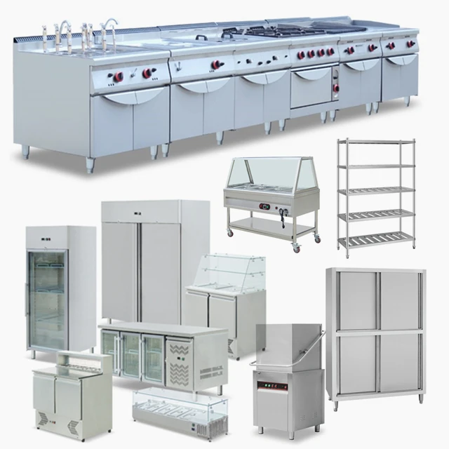 Foshan Factory Fast Food Kitchen Equipment Restaurant