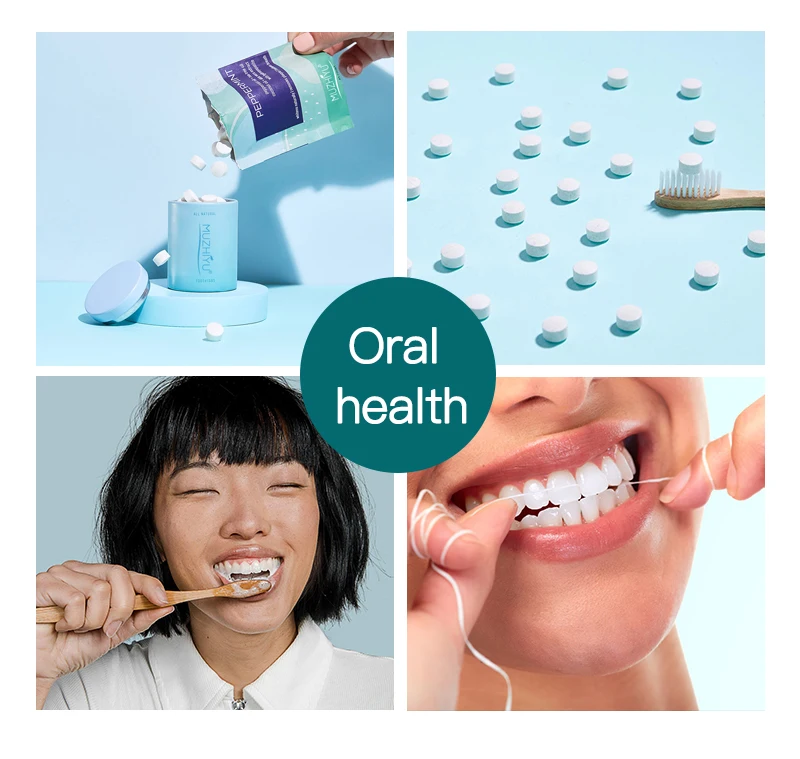 High Quality Solid Toothpaste Tablets Mouthwash Tablets Clean Teeth For