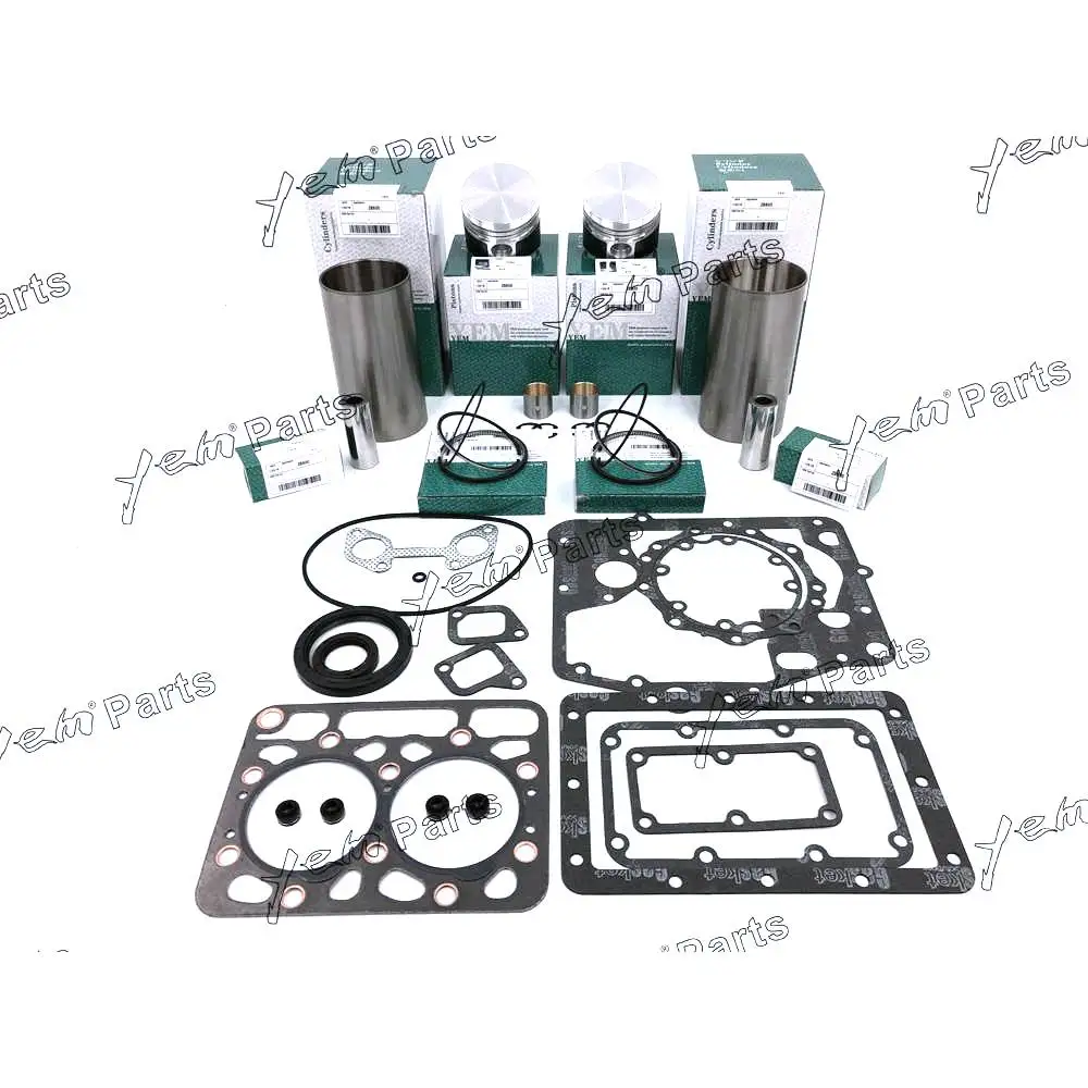 ZB600 Overhaul Kit With Gasket Set for Kubota Engine Rebuild Kit