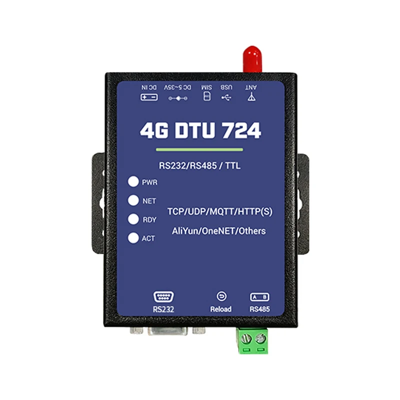 Wireless Data Transmission DTU 4G Gsm RTU MQTT Protocol
