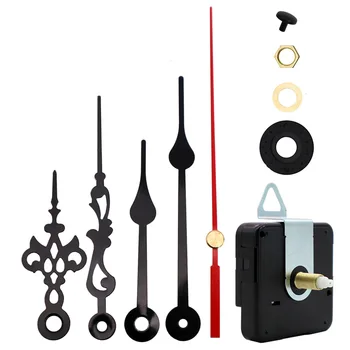 High Torque Skip Quartz Clock Mechanism and Long White Hands
