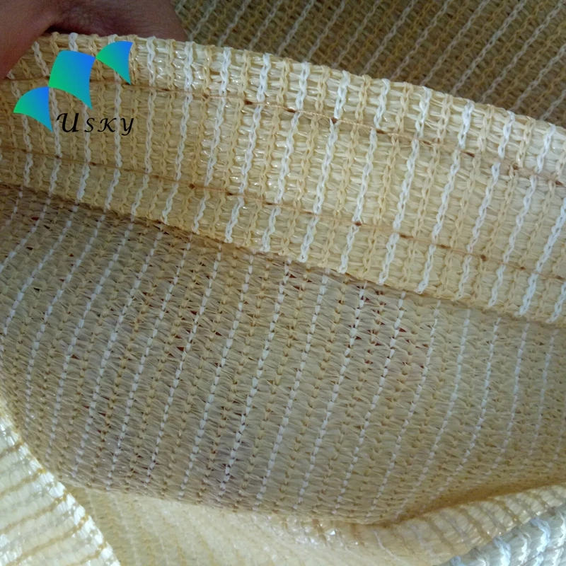 Customized Size 8m Triangle Shade Sail  with Hooks Set Accessories