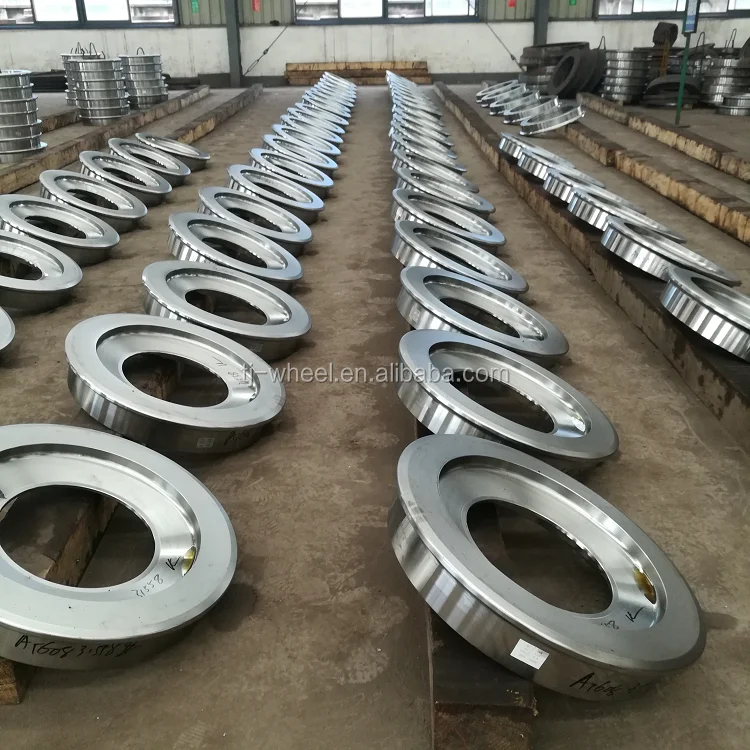 Solid Forged Steel Wheels for Railway Train E40