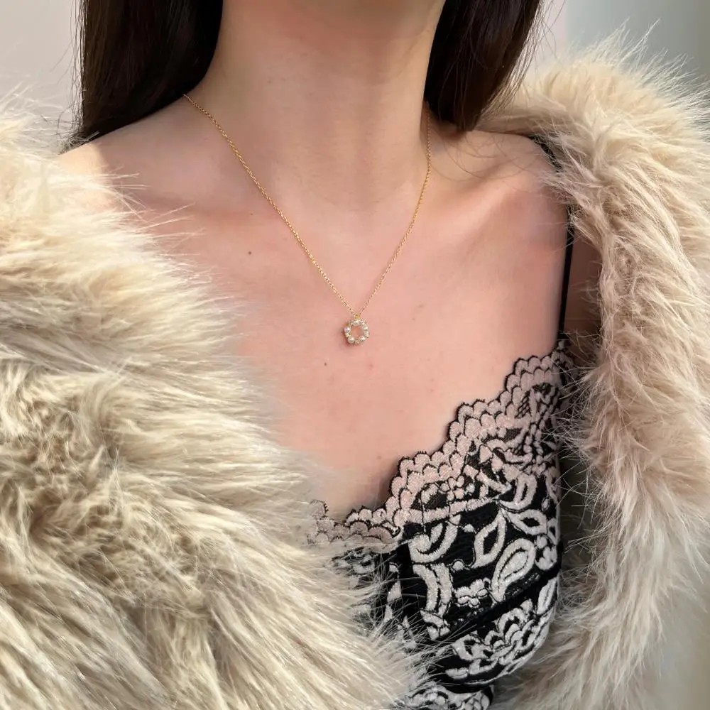 KAKODIY New Design Unique Couple Lock Charm Pendant Necklace Presentation 925 Sterling Silver Heart Necklace detail 7