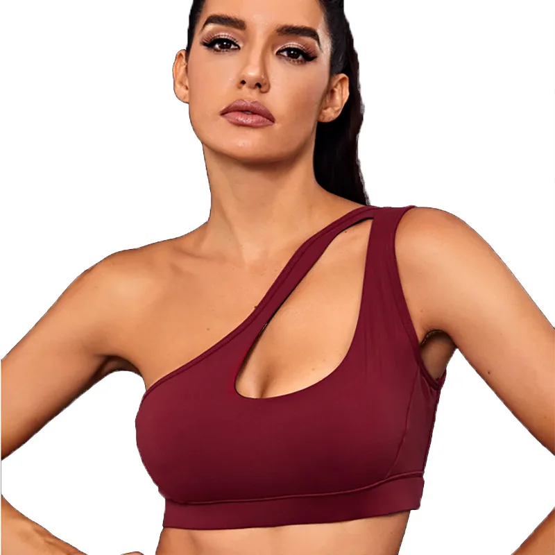 Wholesale Gym Activewear Fitness Set Workout Sport Wear Women High Impact Sports Bra Sexy Single 1477