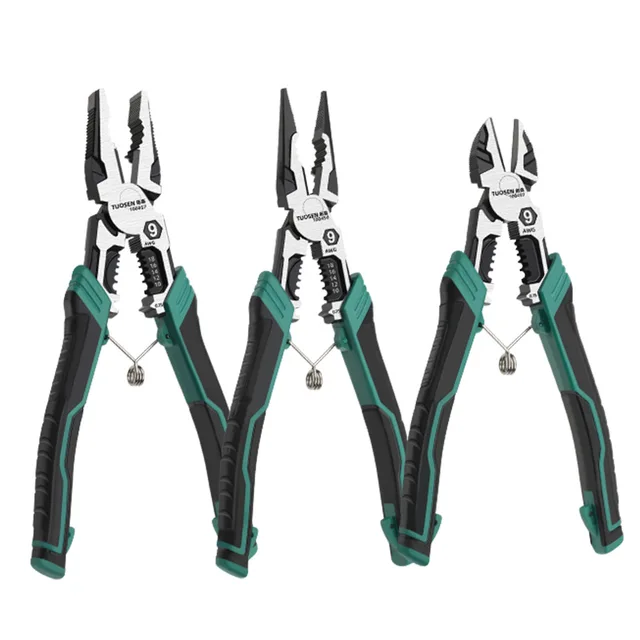 Wire pliers industrial grade electrician diagonal pliers stripping multifunctional and labor-saving diagonal pliers