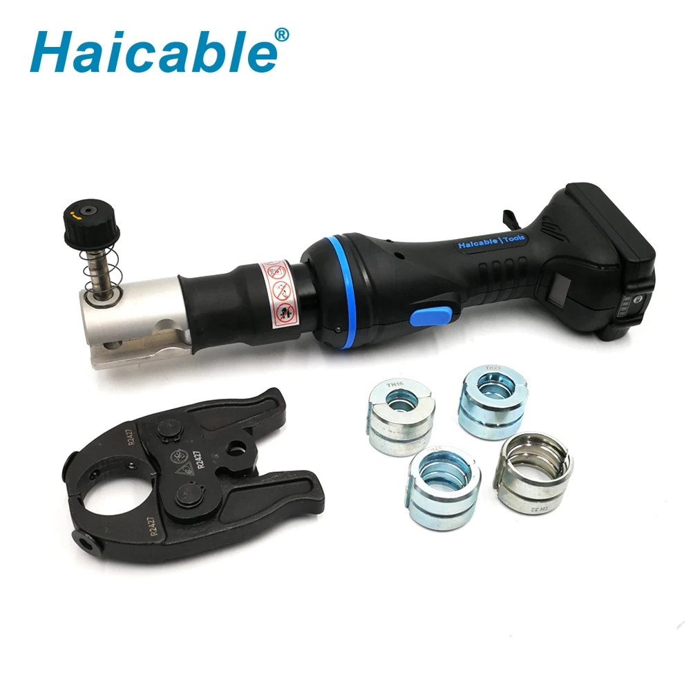 Crimping Tool for Pex Pipe Hydraulic EP-1332K Battery Powered Copper Pipe Pressing Crimper