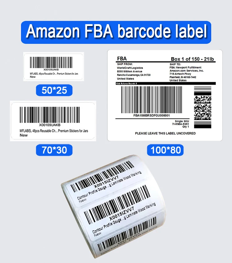 china factory direct produce barcode label