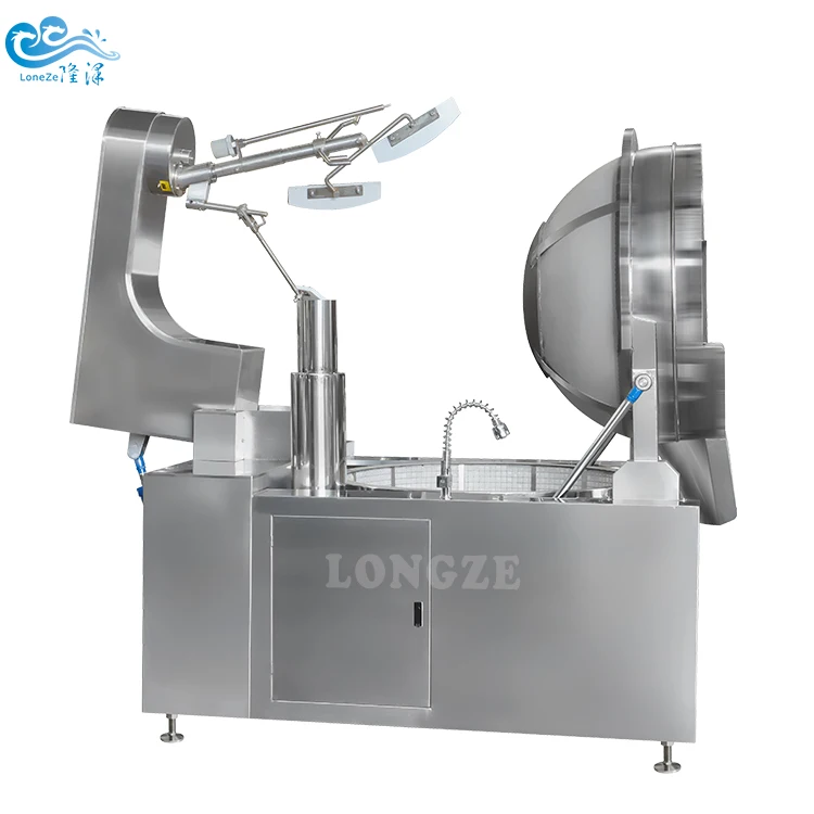Fried Eggs Cooking Mixer Pot Jacketed Cooking Mixer Planetary Automatic Cooking Mixer Machine for Nut