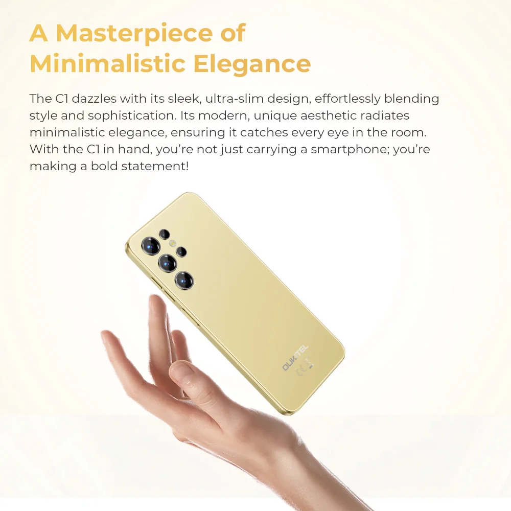 Oukitel C1 - 6.52 Inch Smartphone with 4GB RAM & 128GB Storage