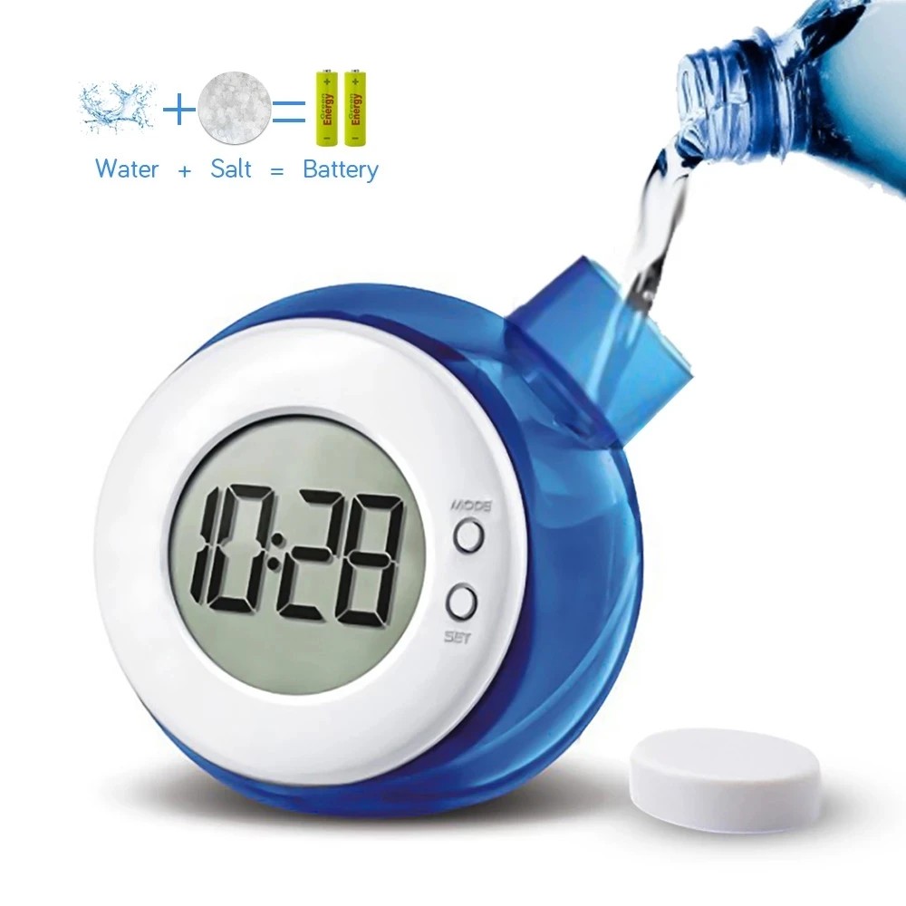 learning toy calendar time clock eco-friendly water clock back