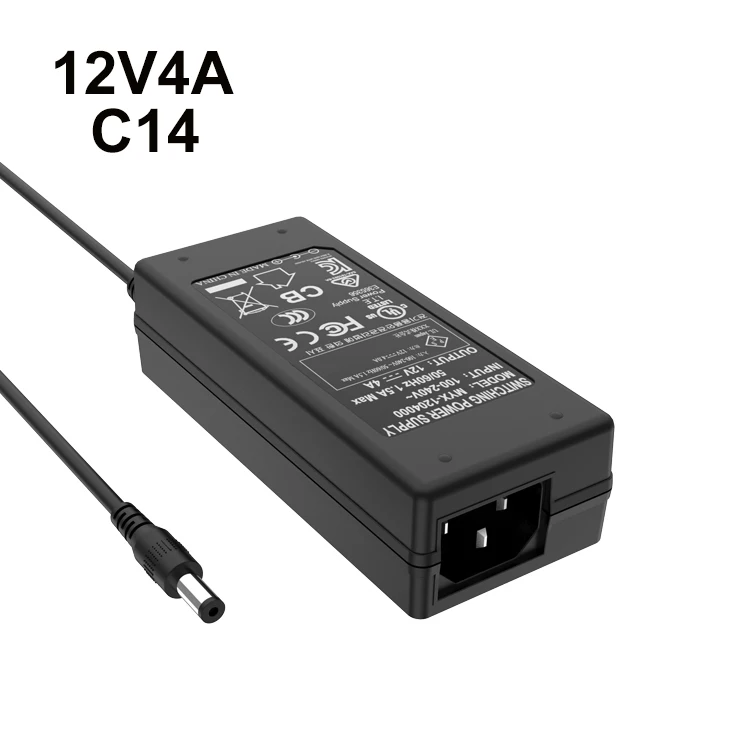 AC/ DC Power Adapter INPUT 100-240V 50/60Hz 1.5A OUTPUT 24V 4A EU