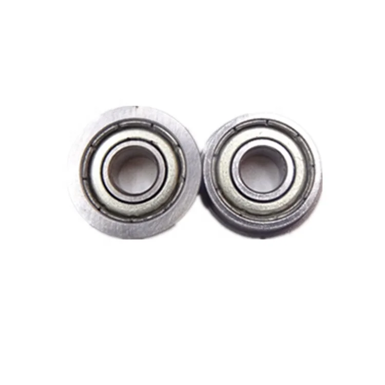 Flange Bearings Robot Parts FR5ZZ Deep Groove Ball Bearing Small Size