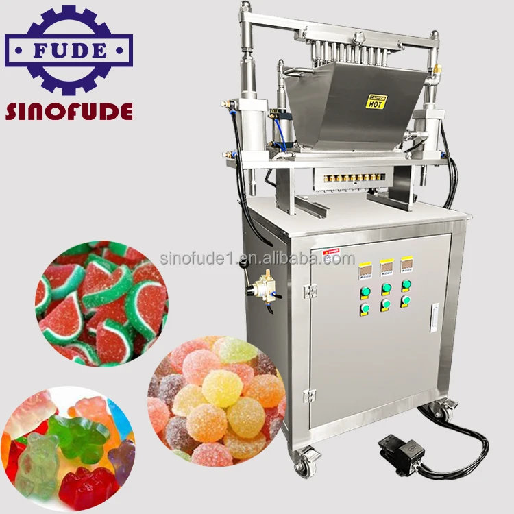Save Raw Materials and Space 3d Vitamin Gummy Candy Machines Mini Confectionery Equipment for Sale Soft Gummy Jelly Depositor