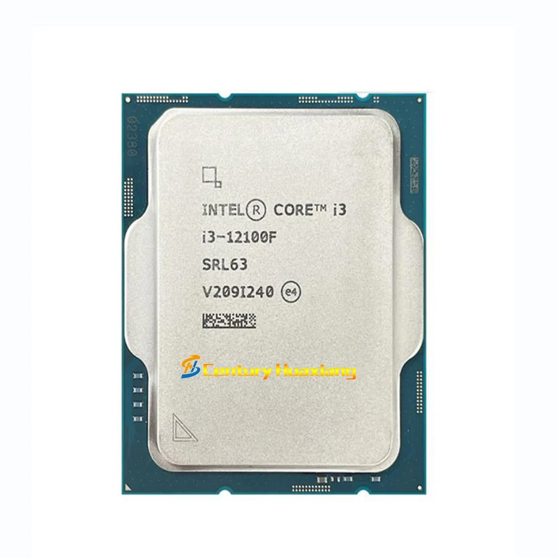 Source Intel Core i3 12100F 3.3 GHz 4 Cores 8 Threads CPU