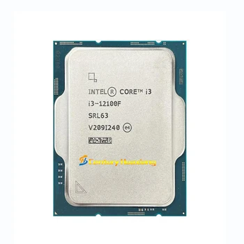 Intel Core I3 12100F - 3.3 Ghz, 4 Cores, 8 Threads CPU