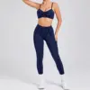 Dark Blue Bra&leggings
