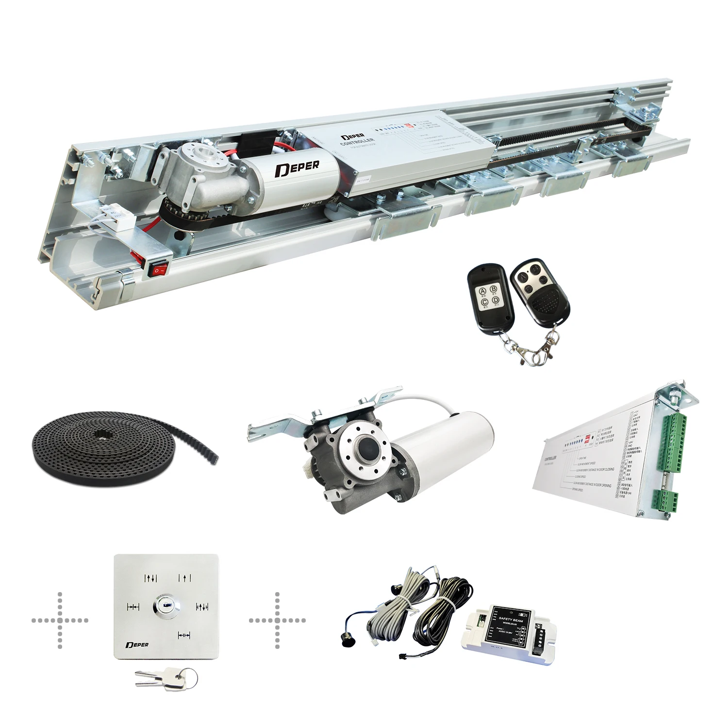 Electric Door Opener Automatic Sliding Glass Door 250kg Operators System