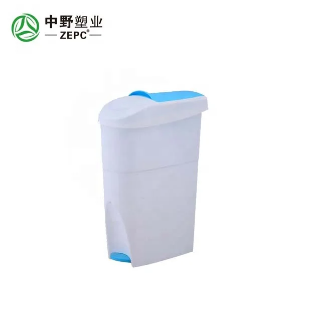 Sanitary Disposal Bin With Pedal Contain Napkins