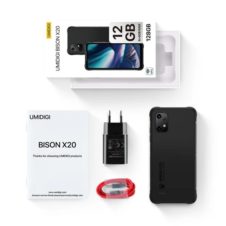 UMIDIGI BISON X20 - Affordable 6GB+128GB Phone with 6000mah Battery