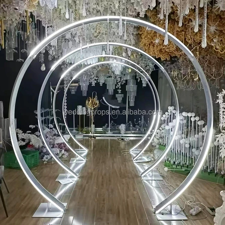 Light Wedding Props - LED Tunnel for Event Decorations