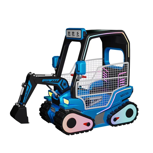 Amusement Rides Coin Operated Game Machine Treasure Digger Mini Excavator Ride on Car for Sale