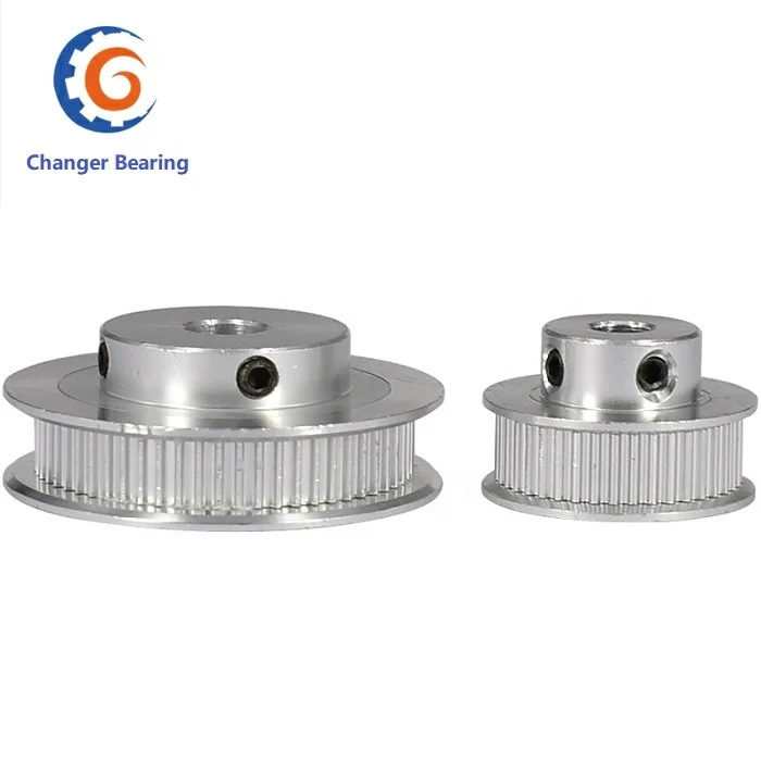 GT2 Timing Pulley 30 36 40 48 60 Tooth Wheel Bore 5mm 8mm Aluminum Gear Teeth Width 6mm for 3D Printers Part