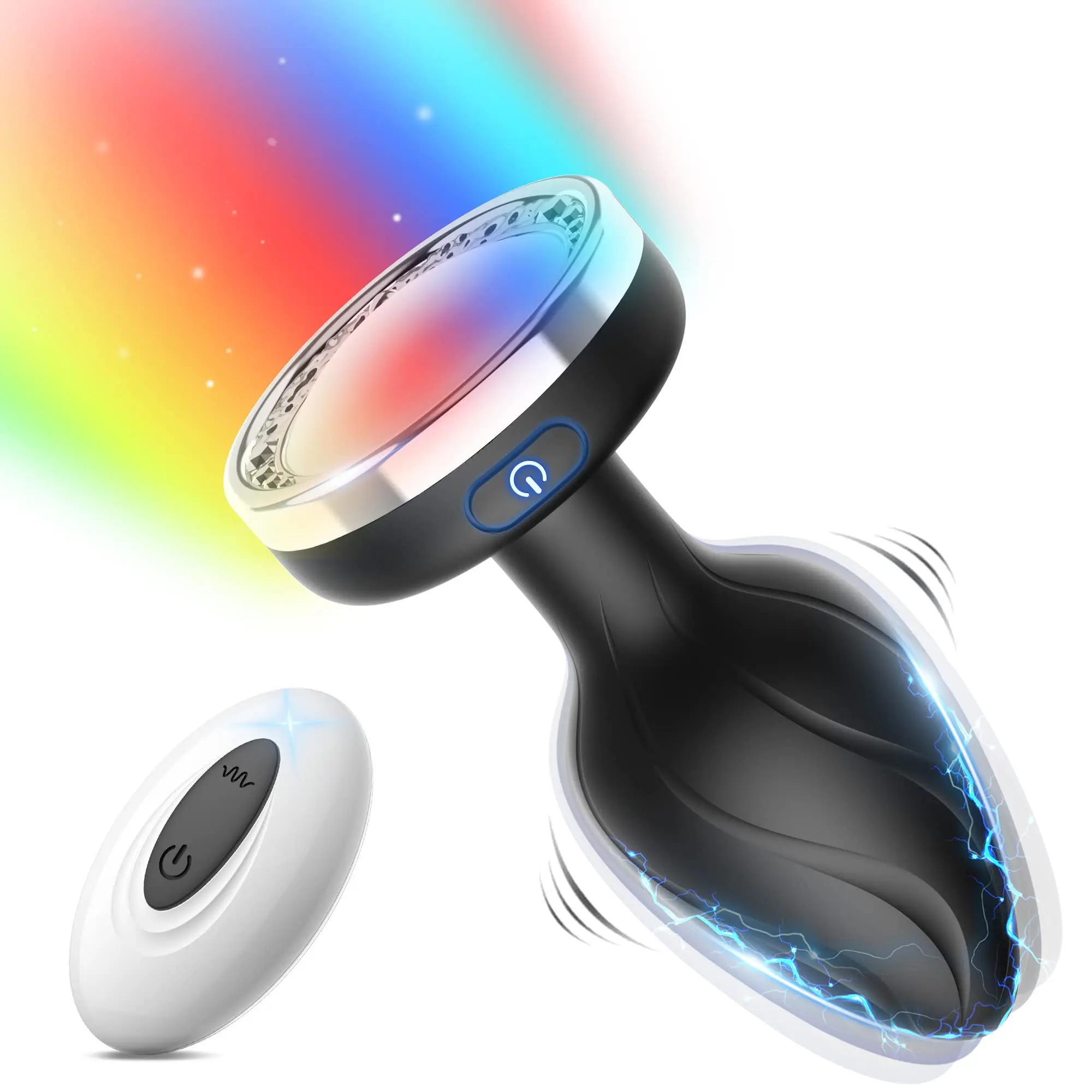 dildo sattel fahrrad Booty Sparks Light Up Anal Plug - Small main image 0