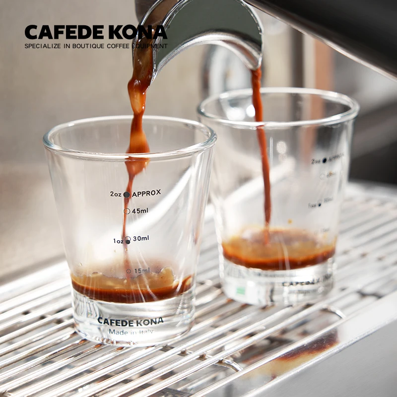 betreuren sector dinsdag Cafede Kona Kitchen Accessories Barista Coffee Tool Heavy Glass 60ml 2 Oz  Measuring Cup With Scale - Buy Clear Glass Measuring Coffee Cup,Measuring  Drinking Glass Cup,Borosilicate Glass Measuring Cup Product on Alibaba.com