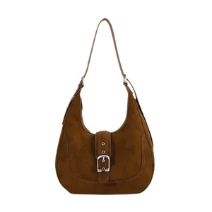 Custom Logo New High Quality Ladies Tote Handbags Design Crossbody Bag Vintage Microfiber Women Shoulder Bags