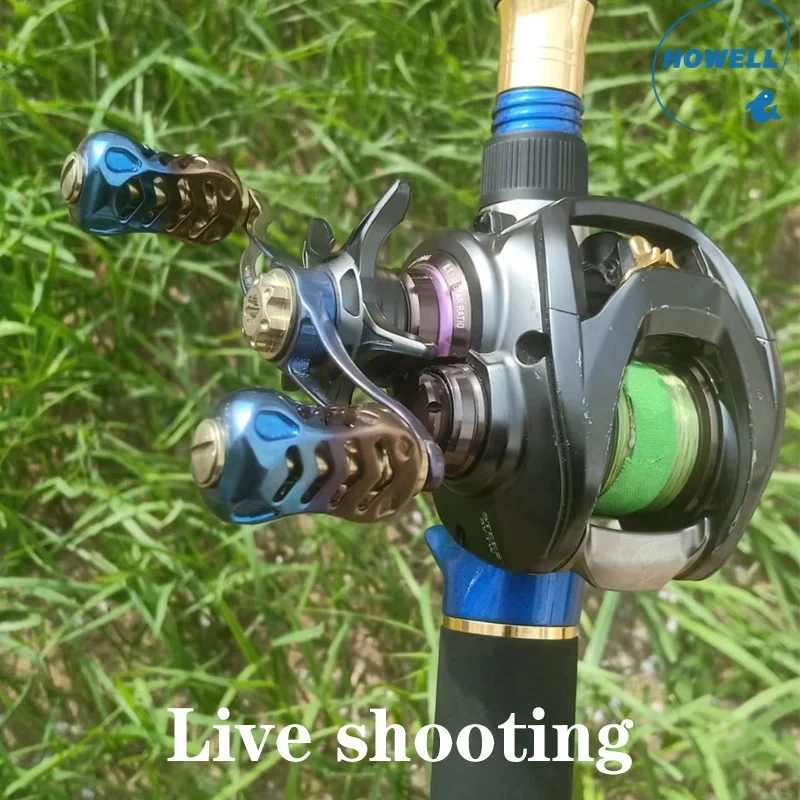 diy fishing reel knobs Roro Handle Knob I shape Solid Wood Grip For DAIWA / SHIMANO 1 Set ( 2 pcs) The fishing reel rocker arm knob is easy to use Best diy how to improve